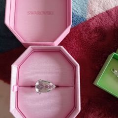 Swarovski ring and bracelet