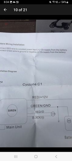Motor Bike alarm