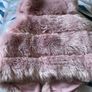 Pink fur Gilet Image 5