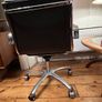 New Price Drop  See Ad Details Retro Leather Swivel Executive Chair By Designers Luxy R&d -one Sold-only One Left Image 4
