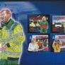 2002 Alderney Community Services Medical and Rescue Services Stamp Booklet Mint Never Hinged (MNH). Image 3