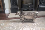 Metal Cow Ornament