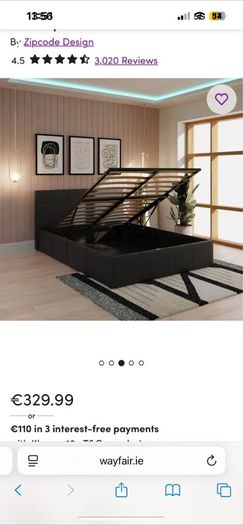 Ottoman Storage Bed