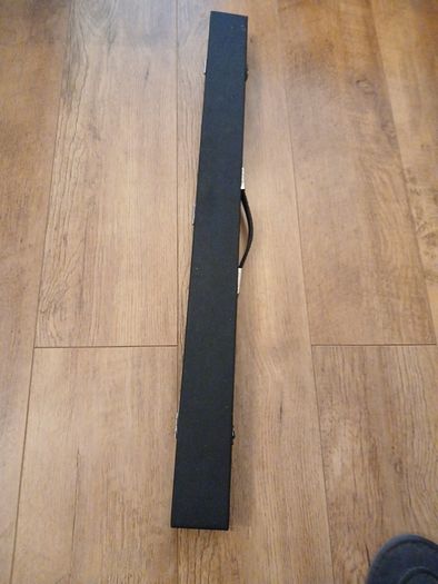 snooker cue and hardcase. John parrot.