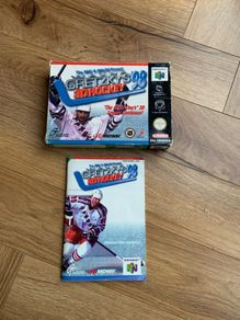 Wayne Gretzky 3D Hockey 98 - Nintendo 64 N64 Box and Manual ONLY (PAL)