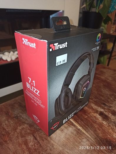 Trust Blizz 7.1 RGB Gaming Headset GXT 450,