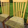 4 Wooden Dining Chairs Image 3