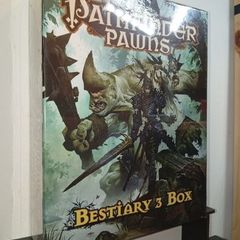 Pathfinder Pawns Rpg Game Bestiary 3 Box Paizo Rare New And Sealed