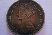 1860 british gothic florin