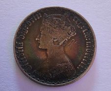 1860 british gothic florin