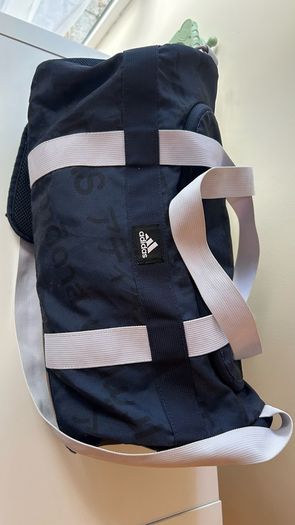adidas purple should gym bag