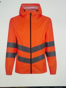 Regatta Men's Hi-Vis Pro Waterproof Work Jacket | Orange
