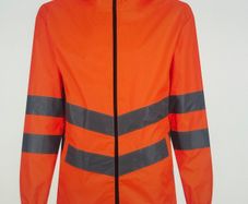 Regatta Men's Hi-Vis Pro Waterproof Work Jacket | Orange