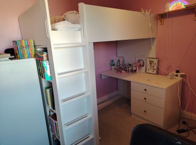 Ikea SMASTAD loft bed - minor damage