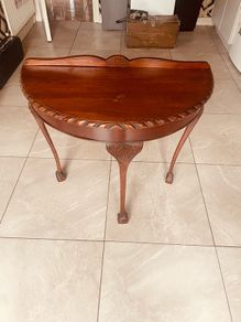 Vintage hall table