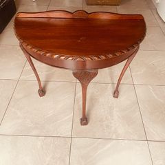 Vintage hall table