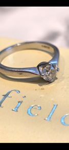 Platinum 4 Claw Diamond Ring