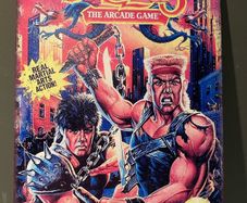 Double Dragon 3 Tin Metal sign