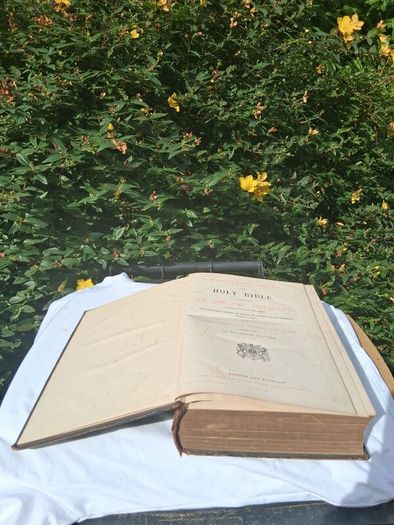 19th Century Family Bible (13x11 inches)