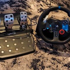 Logitech G29 Driving Force Racing Wheel & Pedals Set untested