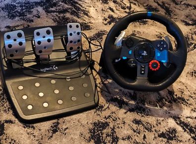 Logitech G29 Driving Force Racing Wheel & Pedals Set untested