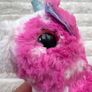 Little Live Pets Scruff-a-lots Cutie Cuts Series 2 Pink Unicorn Soft Plush approx. 11 cm. Used Please see photos Image 5