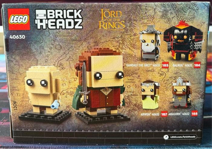 LEGO Lord Of The Rings 40630 Gollum & Frodo BrickHeadz