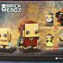 LEGO Lord Of The Rings 40630 Gollum & Frodo BrickHeadz Image 2