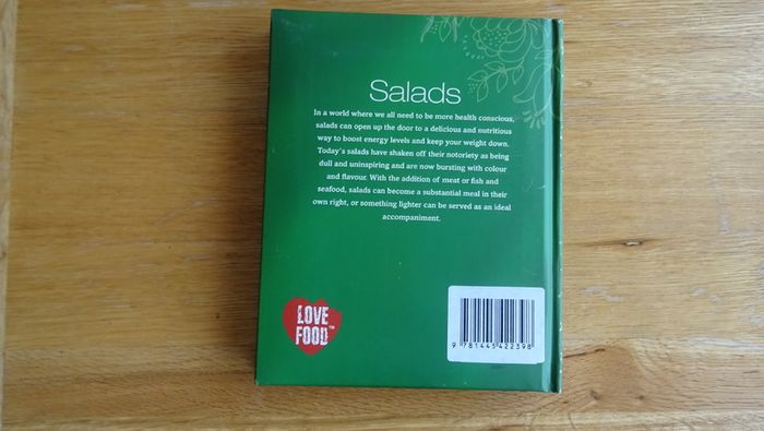 SALADS by Parragon Books, UK.