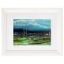 Poolbeg and Bull Island Golf Course, Dublin. Large Framed Print By artist Helen Mathews. Image 2