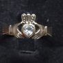 Vintage Irish 9ct Gold Claddagh Ring Dublin Hallmarked Size 56.5 Image 6