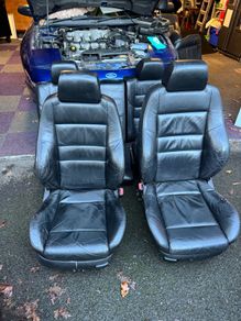 mk4 golf 3 and 5 door heated leather recaro seats