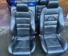 mk4 golf 3 and 5 door heated leather recaro seats