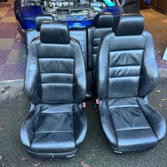 mk4 golf 3 and 5 door heated leather recaro seats