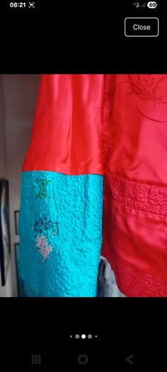 1960s silk embroidered kimono jacker