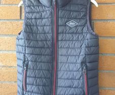 Joules Crofton Blue Showerproof Padded Zip Up Gilet