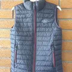 Joules Crofton Blue Showerproof Padded Zip Up Gilet