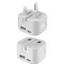 Original USB C Charger Plug UK PD 35W QC3.0 Power Block | Fast Wall Charger Dual Image 5