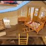 Sylvanian Family House, furniture & figures Image 8