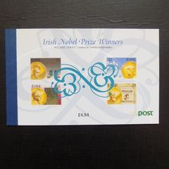 Irish Nobel Prize Winners.1994 Stamp Booklet.Complete Four Pane.MNH.