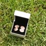 Rose Gold Cufflinks (RD 403907) Image 6