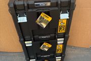 3 x Dewalt 23ltr t stak boxes new