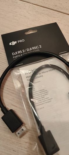 Genuine Dji R Mini-hdmi To Micro-hdmi 20cm Cable Sony RS2 RSC2 RS3 RS4 Pro
