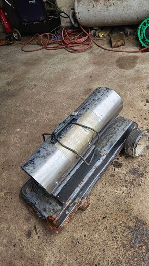 Garage/shed heater