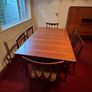 Rare Mid 1960s G Plan Rectangular Teak Dining Table & 6no Dining Chairs Image 2