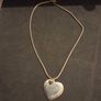 Italian 925 Sterling Silver Heart Necklace Image 2