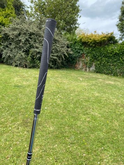 Left handed spalding true black 9iron