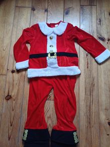 Age 7-8 Luxury Santa Suit