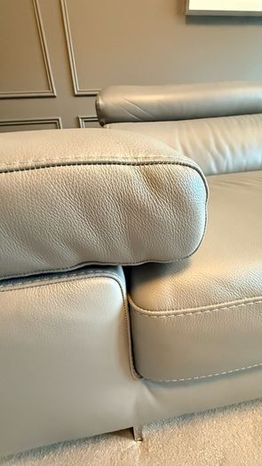 Natuzzi Leather Corner Sofa