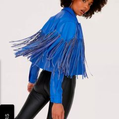 Nasty Gal faux leather jacket